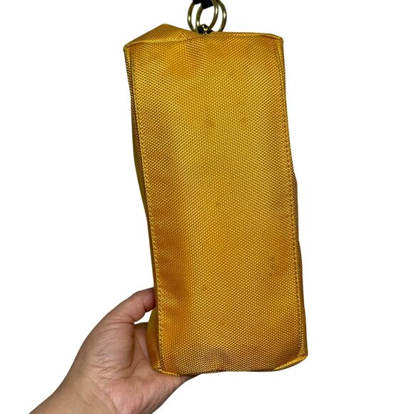 Jean Pierre Kliffa Paris Nylon Bucket Bag Clementine in Yellow - Picture 7 of 15